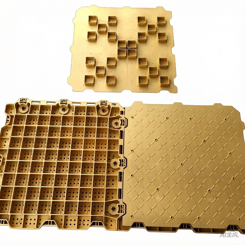 Fireproof High Density Anti-Scratch Plastic Base Plate Accessory for Synthetic Running Track & Ice Rink Event Flooring
