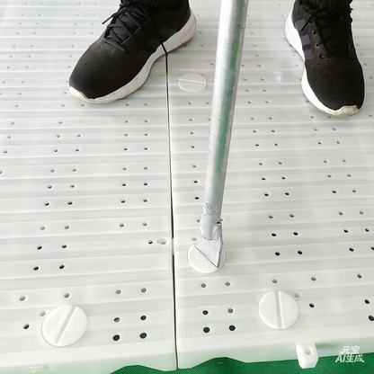 Outdoor HDPE Material Portable Multi-Purpose Wear Resistant Modern Graphic Design Turf Protection Event Flooring