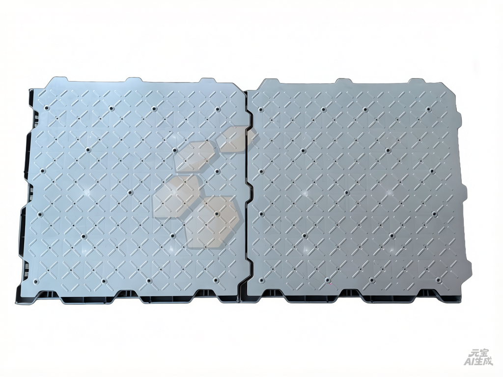 Fireproof High Density Anti-Scratch Plastic Base Plate Accessory for Synthetic Running Track & Ice Rink Event Flooring