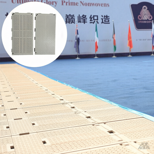 Customized Color Indoor/Outdoor Temporary Floor Protection Turf for Event Party Concert Tent