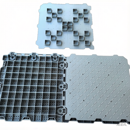 Fireproof High Density Anti-Scratch Plastic Base Plate Accessory for Synthetic Running Track & Ice Rink Event Flooring