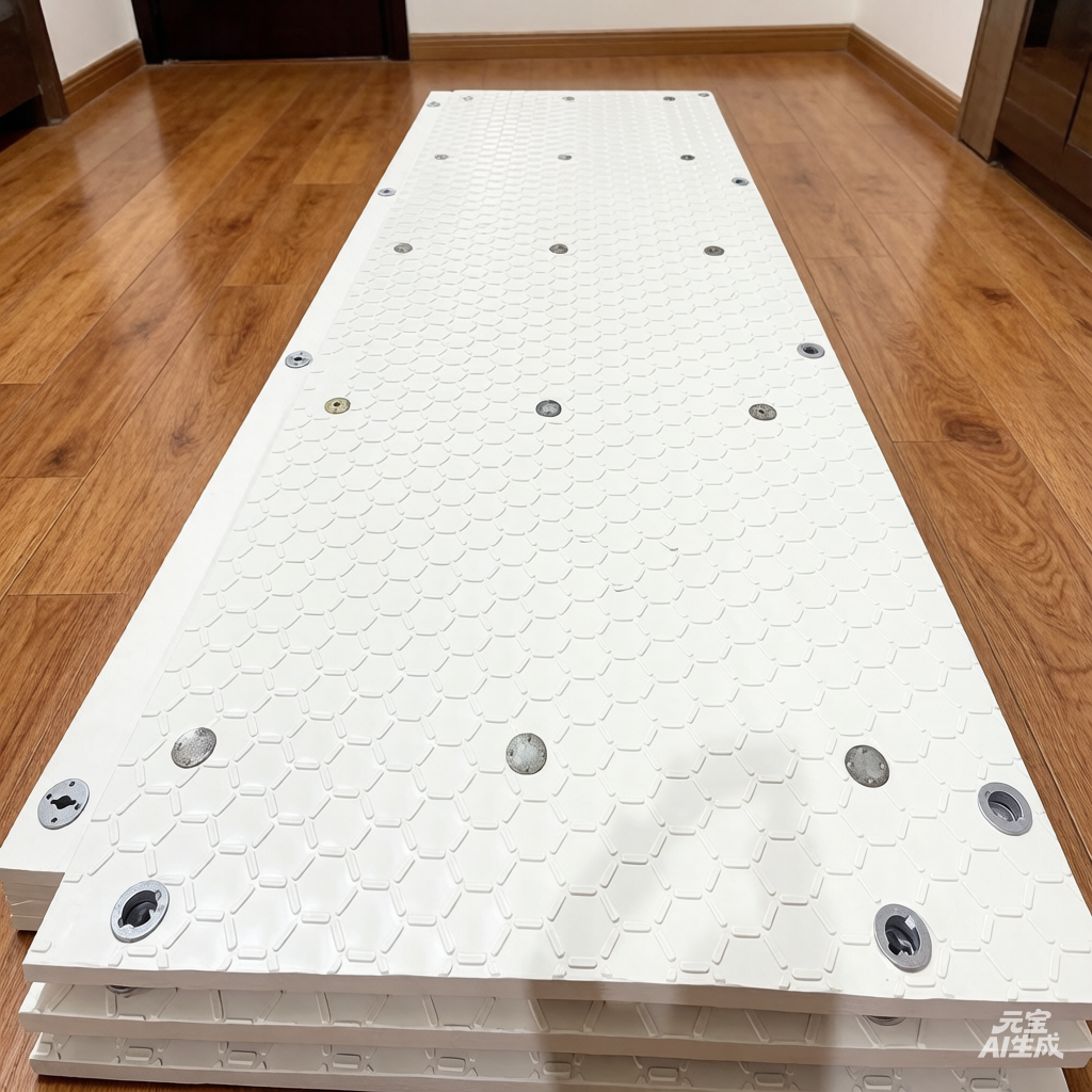 Hdpe Material Construction Ground protection Mat Hollow Amphimat Heavy Duty Ground Mats