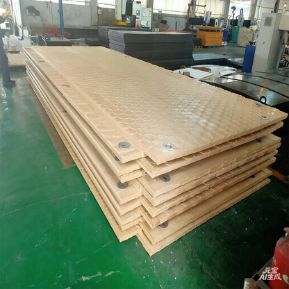 Hdpe Material Construction Ground protection Mat Hollow Amphimat Heavy Duty Ground Mats