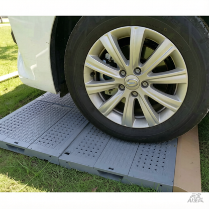 Interlocking Modular PP Plastic Anti-Slip Eco-Friendly Portable Outdoor Tent Event Flooring Quick Graphic Design